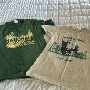 USF cheer 2024 Nationals and USF T-Shirts